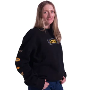 LINE Full Speed Crewneck Black Sweatshirt (LN25139000)