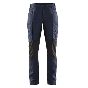 BLAKLADER Womens 7153 Service Stretch Black Pant (715318459900)