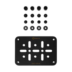 GRITR Kydex EDC Hook & Loop Panel Insert for Holsters & Gear w/ Hardware Kit