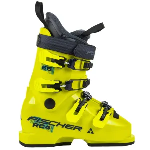 FISCHER RC4 65 JR Yellow/Yellow Alpine Boots (U19425)