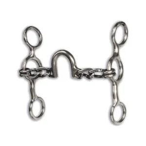 PROFESSIONAL'S CHOICE Equisential Ported Chain Short Shank Bit (EQB-400)