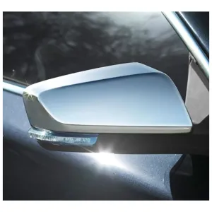 QAA 2-Piece Chrome Plated ABS Plastic Mirror Cover Set Fits 2014-2020 Chevrolet Impala (MC54135)