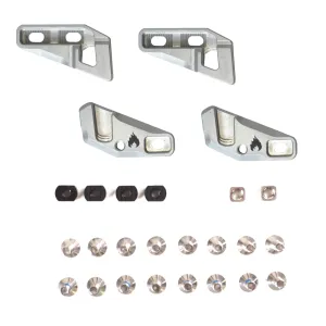 SPARK R&D Metal Fixie Through-Mount Clips (AC173)