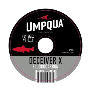 UMPQUA Deceiver X 100yds Clear Fluoro Tippet