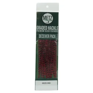 UMPQUA Metz Deceiver/Streamer Pack Hackle