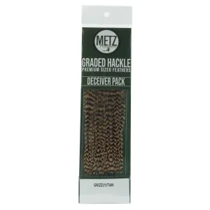 UMPQUA Metz Deceiver/Streamer Pack Hackle