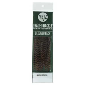UMPQUA Metz Deceiver/Streamer Pack Hackle