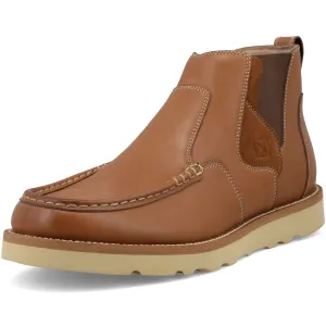 TWISTED X Men's 4in Chelsea Wedge Sole Tan Boots (SMUMCA03)