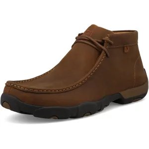 TWISTED X Men's Chukka Distressed Saddle Driving Moc (SMUMDM22)