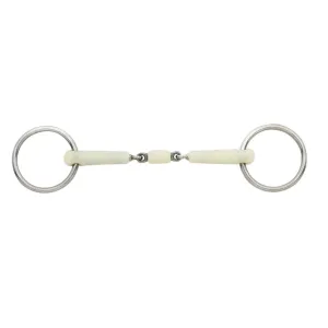HAPPY MOUTH Double Jointed Bradoon Bit (470274SS)