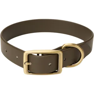 DRAKE Team Gun Dog TPU Coated Mud Brown Adjustable Waterproof Collar (GD0074)