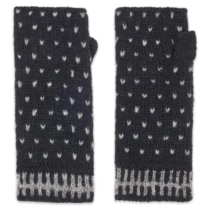 FEELGOODZ Women's Appalachian Artisan Hand-Knit Half Mittens (HFMTNAPL)