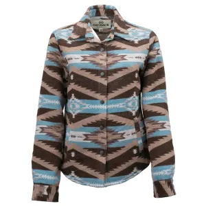OUTBACK TRADING Women's Daphne Light Brown Shirt Jacket (48702-LBN)