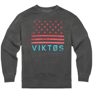 VIKTOS Men's Beach Break Fleece Vintage Black Crew (19245)