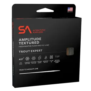 SCIENTIFIC ANGLERS Amplitude Textured Trout Expert WF-4-F Leather/Sage Green/Buckskin Fly Line (147439)
