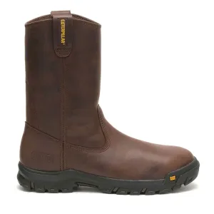 CAT Men's Drawbar Steel Toe Summer Brown Work Boots (P91155)