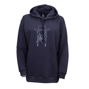 OUTBACK TRADING Women's Mikayla Midnight Hoodie (40269-MDN)