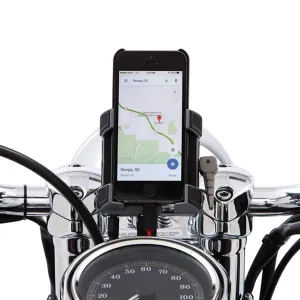 CIRO Premium 1 1/4" Clamp Chrome Smartphone Holder (50214)