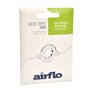 AIRFLO 2mm Micro Tippet Rings (F-TIPRING-1.5MM)