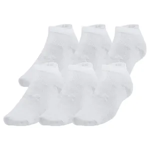 UNDER ARMOUR Unisex Essential 6-Pack Castlerock/Anthracite Low Cut Socks (1386239-025)