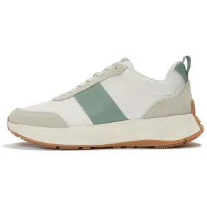 FITFLOP Women's F-Mode Flow Leather/Suede Flatform Sneakers (HX7)