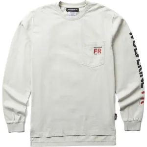WOLVERINE Men's FR Graphic Tee Smoke Long Sleeve Work Shirt (W1211470-022)