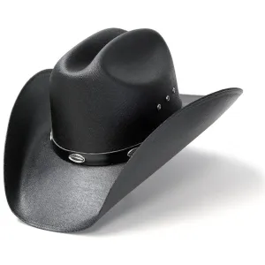WESTERN EXPRESS Straw Western Cattleman Hat with Silver Concho Hat Band (CA-4-4E)