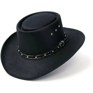WESTERN EXPRESS Felt Finish Western Gambler Hat (BFF-32)