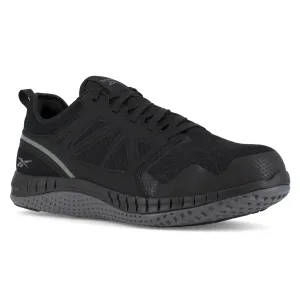 REEBOK Men's ZPrint Steel Toe Black/Dark Grey Athletic Work Shoes (RB4251)