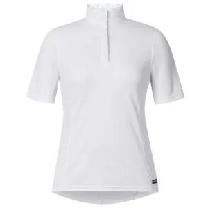 KERRITS Women's Encore White/Bit Of Luck Short Sleeve Show Shirt (40412WHT/BITLUCK)