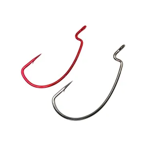 GAMAKATSU Superline Extra Wide Gap NS Black Worm Hook
