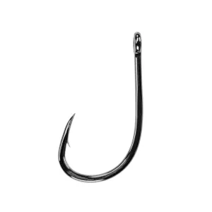 GAMAKATSU Octopus Straight Eye 4x Strong 7/0 25-Pack NS Black Hooks (98417-25)