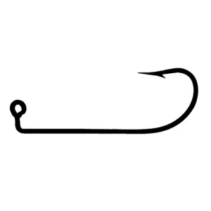 DO-IT 91715 8/0 Tinned Hooks, 100-Pack (5018)