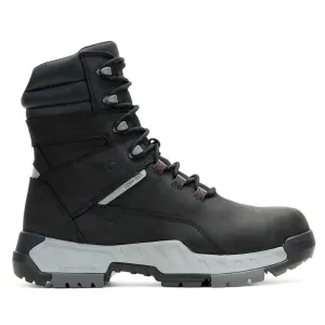 WOLVERINE Men's Tarmac II 8in Reflective CarbonMAX Black Work Boots (W261027)