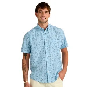HUK Men's Kona KC Button-Down Short Sleeve Shirt (H1500212)