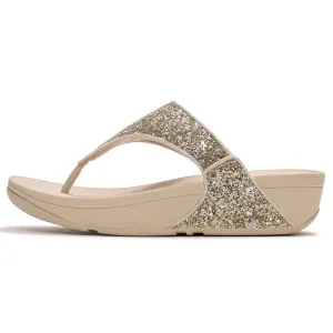 FITFLOP Lulu Multi-Tonal Glitter Toe-Post Sandals (JE6)