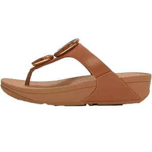 FITFLOP Women's Lulu Marbled-Stone Toe-Post Sandals (A4T)
