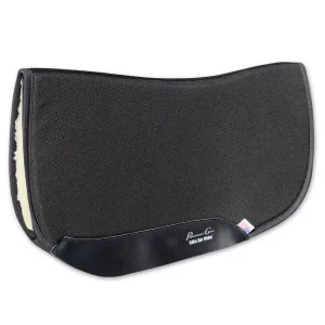 PROFESSIONAL'S CHOICE SMx Air Ride Black Barrel Saddle Pad (ARSB-BLA)