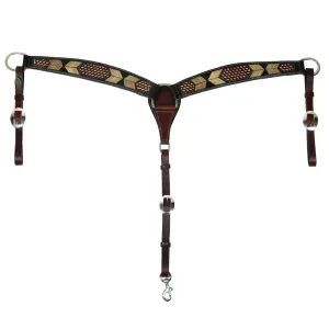 PROFESSIONAL'S CHOICE Buckstitch Filigree Breast Collar (3P6037)