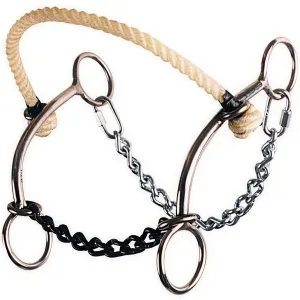 CIRCLE Y Reinsman Johnson Hackamore Stage E Pony Bit (970P)