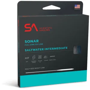 SCIENTIFIC ANGLERS Sonar Saltwater Int Full Clear Clear Fly Line