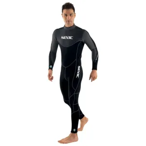 SEAC Mens Sense 3mm Black Wetsuit (0010237270A)