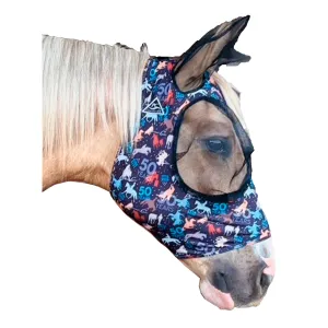 PROFESSIONAL'S CHOICE Comfort Fit Lycra Fly MaskFit Lycra Fly Mask  (CFM)