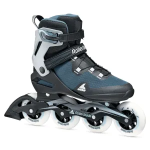 ROLLERBLADE Macroblade 90 Black/Steel Blue Skates (86B0760050NF06)