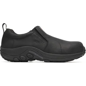 MERRELL Men's Jungle Moc Leather Hi-Vis Carbon Fiber Static Dissipative 10 Low Work Shoes (J0080)