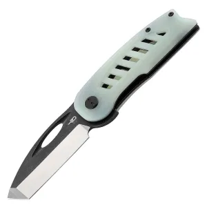 BESTECH KNIVES Explorer 2.87in Linerlock Transparent Handle Folding Knife (BTKG37C)