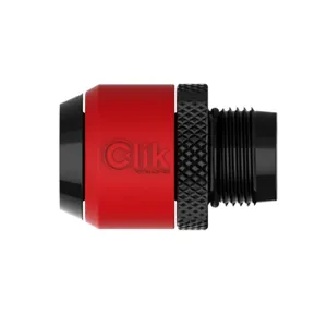 LEZYNE Clik Chuck Black/Red Pump Adapter (1-CLKCHUCK-V104)