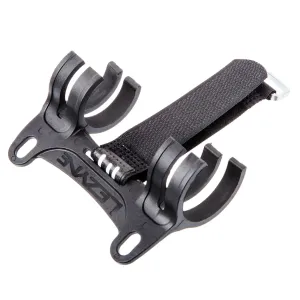 LEZYNE HV Black Pump Mount With Straps (1-RP-BRKT-V1NHVMP)