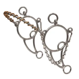 PROFESSIONAL'S CHOICE Combo Hackamore Bit (BPB-154)
