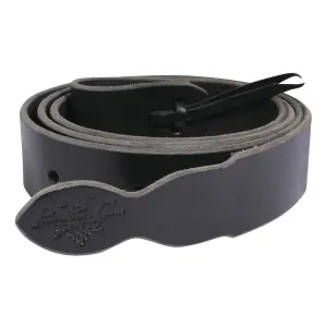 PROFESSIONAL'S CHOICE Latigo and Harness Black Leather Cinch Tie Strap (93534BLK)